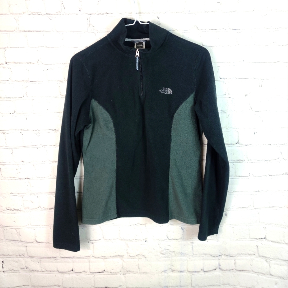 The North Face color block fleece size small